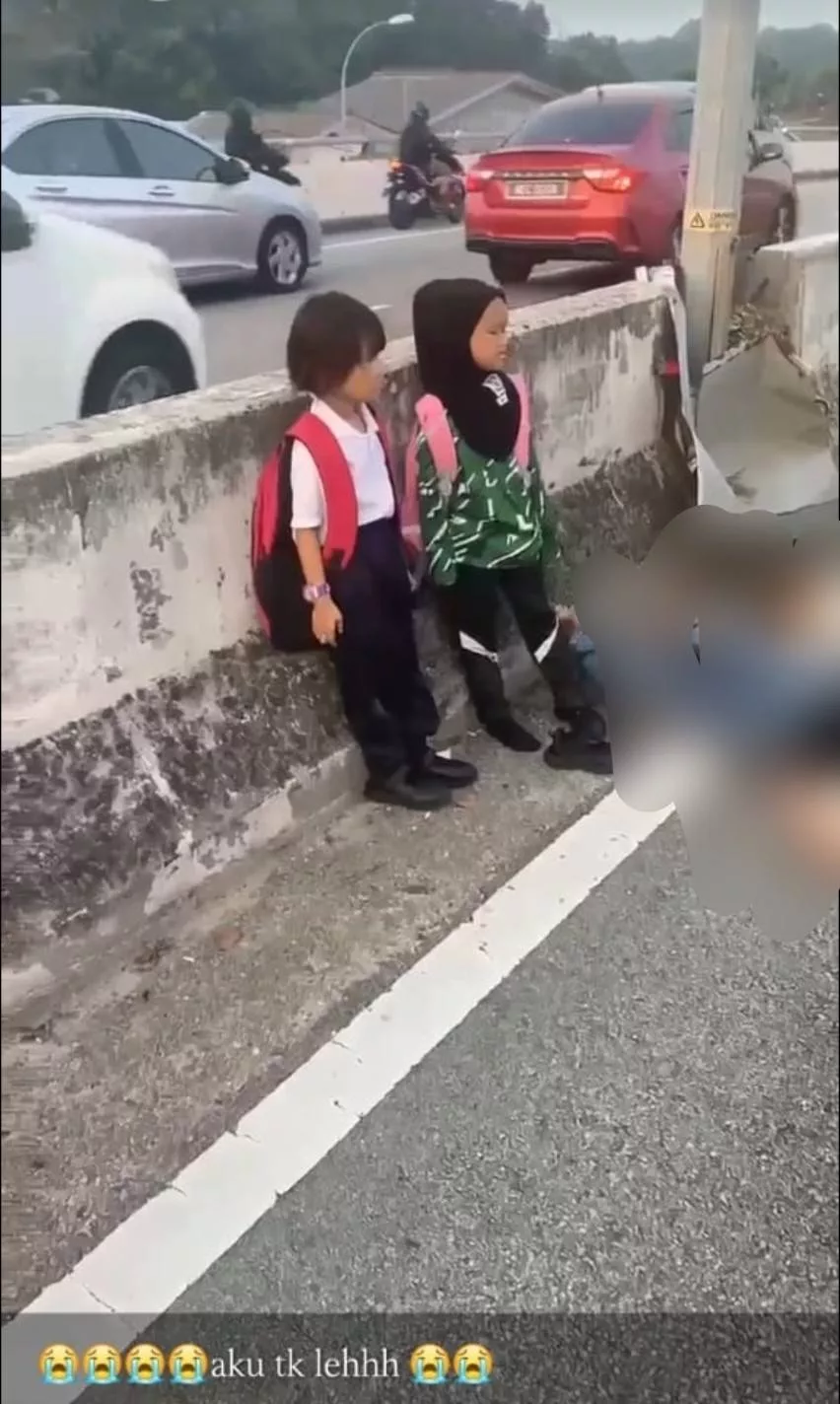 Tragedi Hantar Tiga Anak Ke Sekolah, Ibu Parah & Anak Kecil Meninggal. Tular Dua Beradik Teresak Saksi Ibu Terbaring…