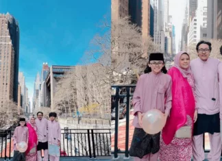 Azura Kongsi Pengalaman Puasa & Raya di Selepas 4 Tahun Ikut Suami Tinggal di New York azura