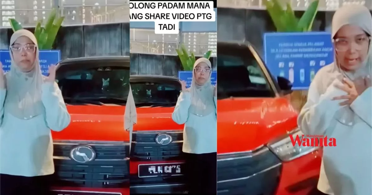 Kereta Kena Halang Lebih Sejam Dengan Warga Asing, Wanita Tampil Minta Maaf Kerana Rosakkan Kereta & Ikut Emosi