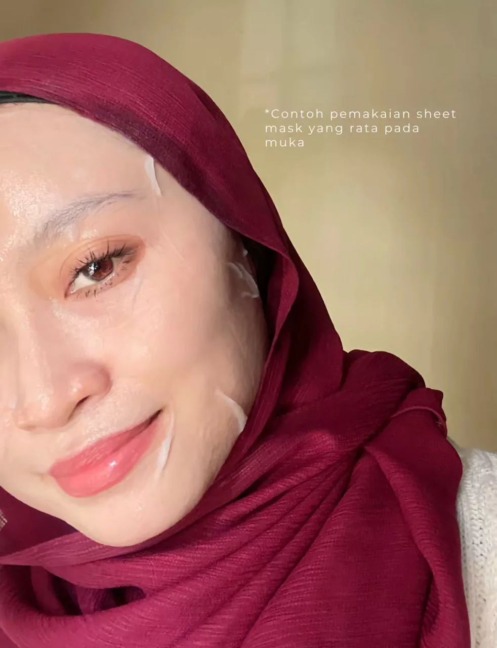 Cara Guna Sheet Mask Dengan Betul, Jangan Pakai Sampai Kering & Bawa Tidur