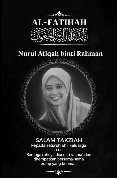 Raya Aidilfitri Mengadu Sakit Perut, Pada Hari Lahir Anak Sulung, Isteri Pergi Buat Selama-lamanya