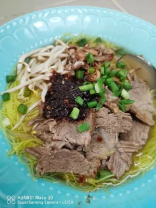 Resipi Bihun Sup Tumis Darat, Guna Daging Korban Lagi Sedap!