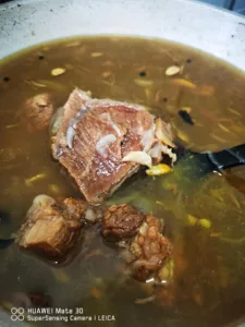 Resipi Bihun Sup Tumis Darat, Guna Daging Korban Lagi Sedap!