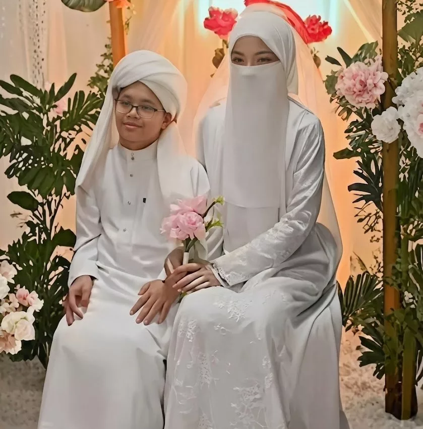 Penyatuan Dua Hati, Ustaz Mad Kecik Sah Bergelar Suami Kepada Nor Suhada