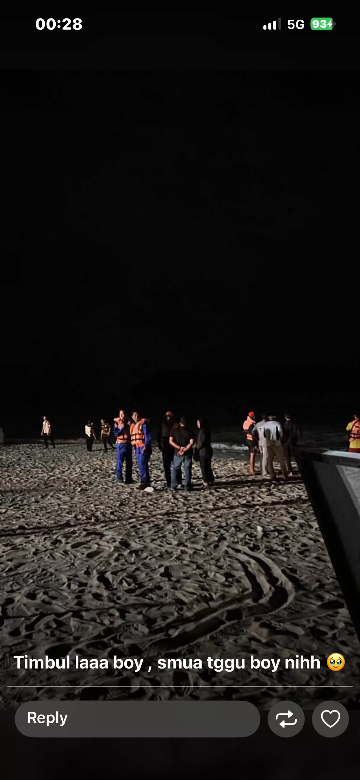 Lelaki Jatuh Jet Ski di Langkawi, Mangsa Dihempas Ombak Kuat Sampai Tercampak Ke Dalam Air