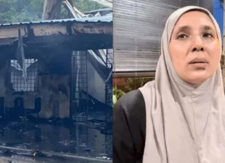 Ibu Redah Asap Tebal Selamatkan Anak Sebelum Tingkap Bilik Meletup Dalam Kebakaran Rumah ibu