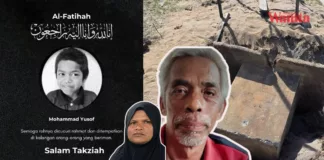 Dihempap blok konkrit