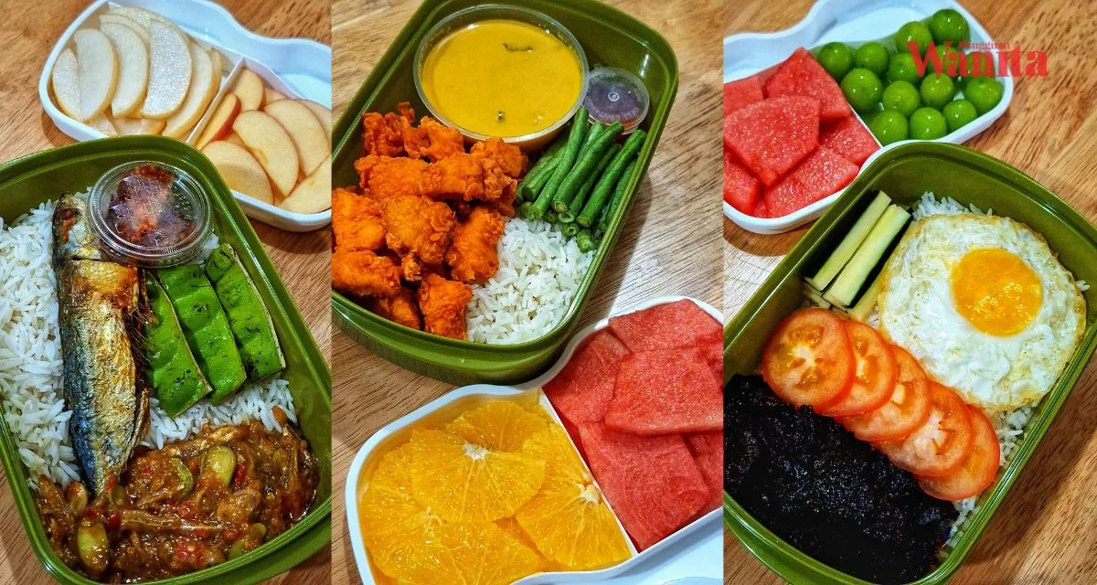 Bangun Seawal 4.30 Pagi Memasak, Isteri Ini Seronok Sediakan Bekal Untuk Suaminya