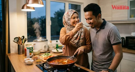 Bangun Seawal 4.30 Pagi Memasak, Isteri Ini Seronok Sediakan Bekal Untuk Suaminya