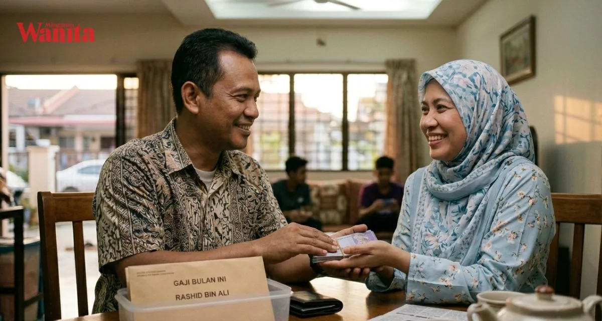 Dapat Suami Jenis Bagi Semua Duit Gaji Pada Isteri, Ini Tanda Cinta Atau Malas Nak Ambil Pusing Hal Kewangan Rumah Tangga?