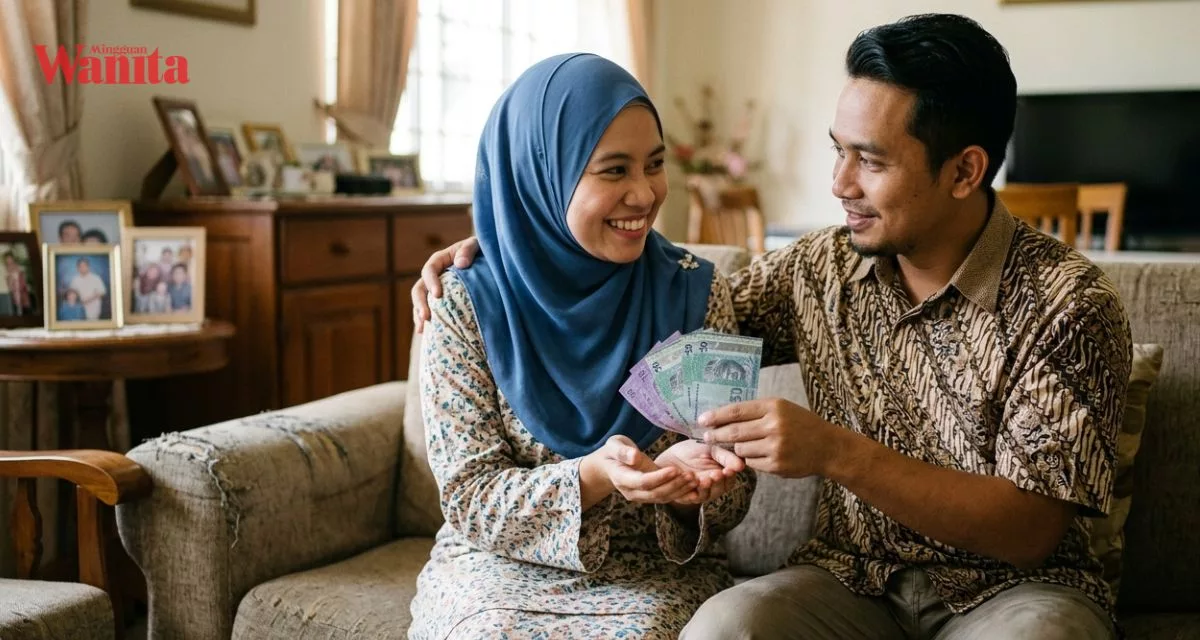 Dapat Suami Jenis Bagi Semua Duit Gaji Pada Isteri, Ini Tanda Cinta Atau Malas Nak Ambil Pusing Hal Kewangan Rumah Tangga?