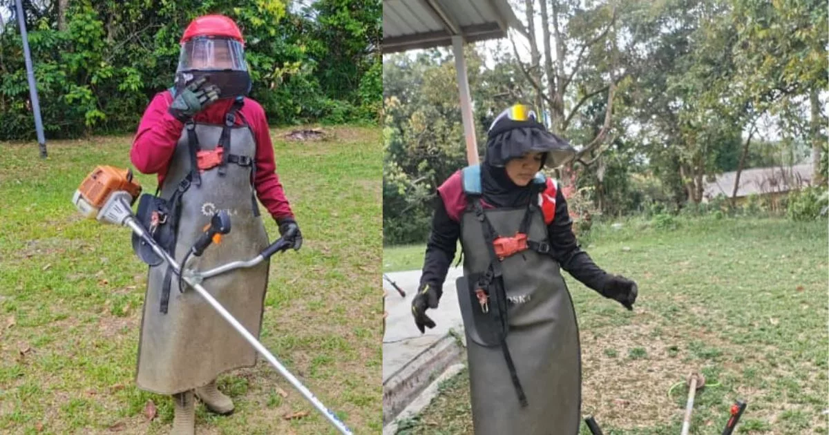 Minat Potong Rumput Bawa Rezeki, Suri Rumah Raih Pendapatan Hampir RM1000 Sebulan