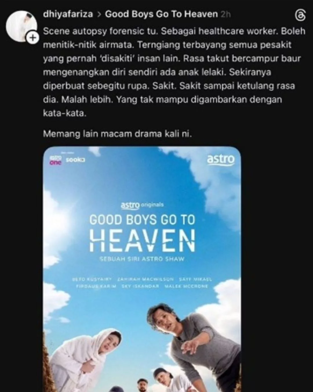 “Sesak Dada Lepas Layan”, Astro Originals Good Boys Go To Heaven Cetus Gelombang Reaksi Jarang Berlaku 9 “Sesak Dada Lepas Layan”, Astro Originals Good Boys Go To Heaven Cetus Gelombang Reaksi Jarang Berlaku