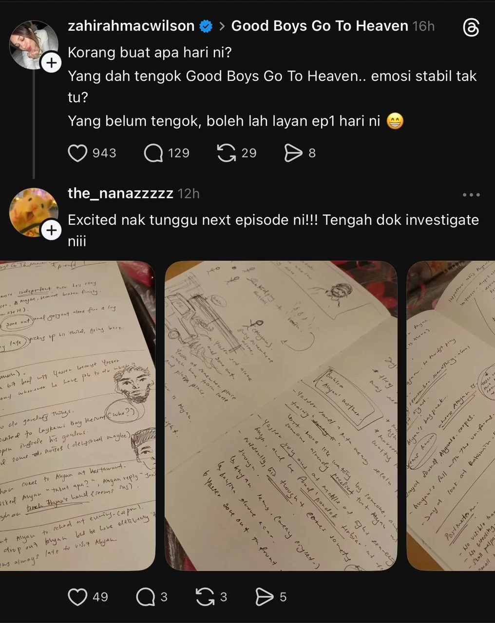 “Sesak Dada Lepas Layan”, Astro Originals Good Boys Go To Heaven Cetus Gelombang Reaksi Jarang Berlaku 13 “Sesak Dada Lepas Layan”, Astro Originals Good Boys Go To Heaven Cetus Gelombang Reaksi Jarang Berlaku