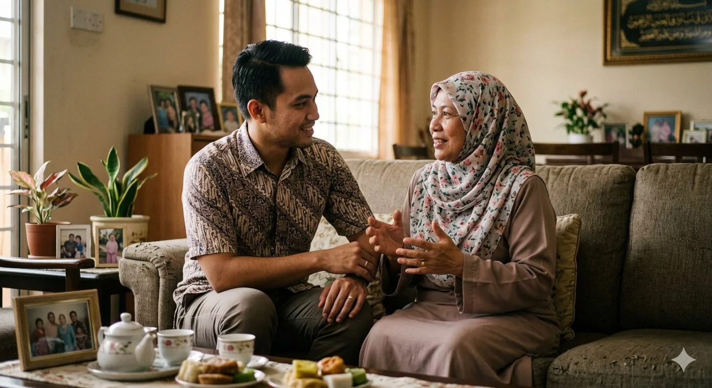 Anak Lelaki Bila Mak Suruh Balik Kampung, Ibu Mentua Pun Minta Hal Sama, Boleh Ikut Cara Ini!