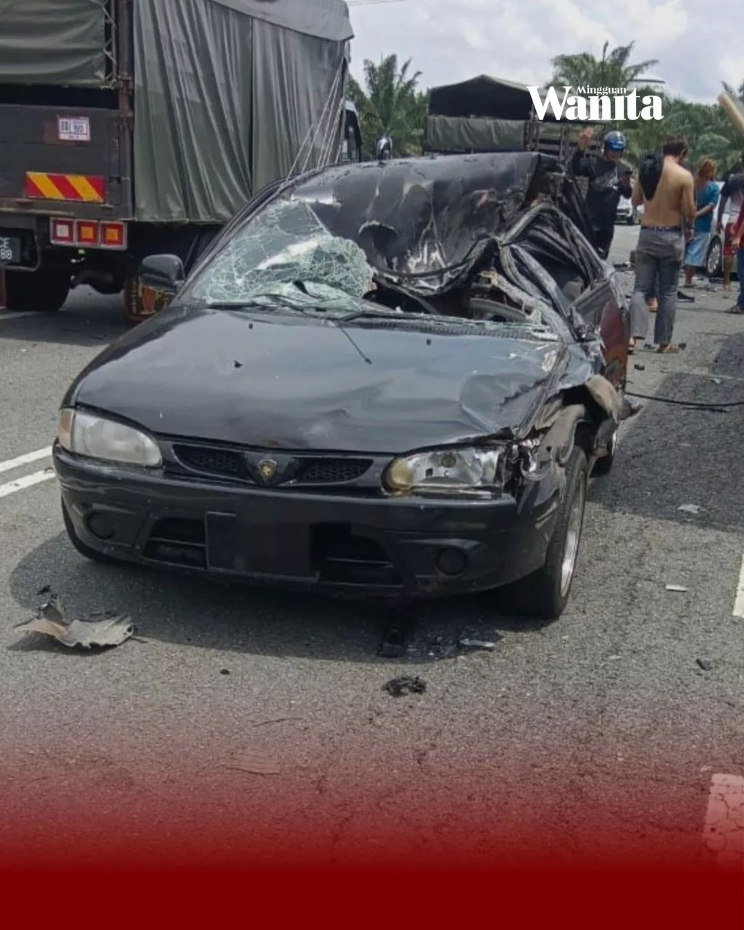 Tragedi di Simpang Renggam, 4 Maut Dan Wanita Warga Emas Tercampak Keluar 9 Tragedi di Simpang Renggam, 4 Maut Dan Wanita Warga Emas Tercampak Keluar
