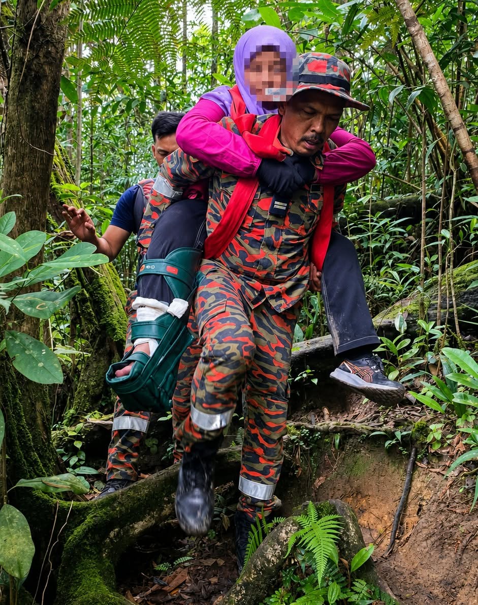 Kegembiraan Mendaki Bertukar Jadi Detik Cemas, Wanita Patah Kaki Ketika Naik Ke Puncak Pine Tree Hill 5 Kegembiraan Mendaki Bertukar Jadi Detik Cemas, Wanita Patah Kaki Ketika Naik Ke Puncak Pine Tree Hill