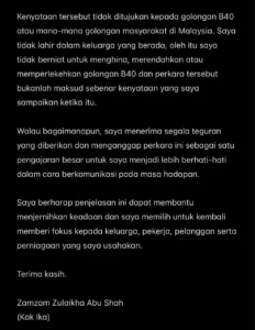 Opah Strawberi Mohon Maaf Lepas Gelar Netizen B*rua, Akui Tersilap