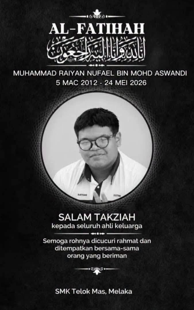 Sesi Latihan Ragbi Bertukar Jadi Tragedi, Pelajar Tingkatan Dua Rebah & Meninggal Dunia