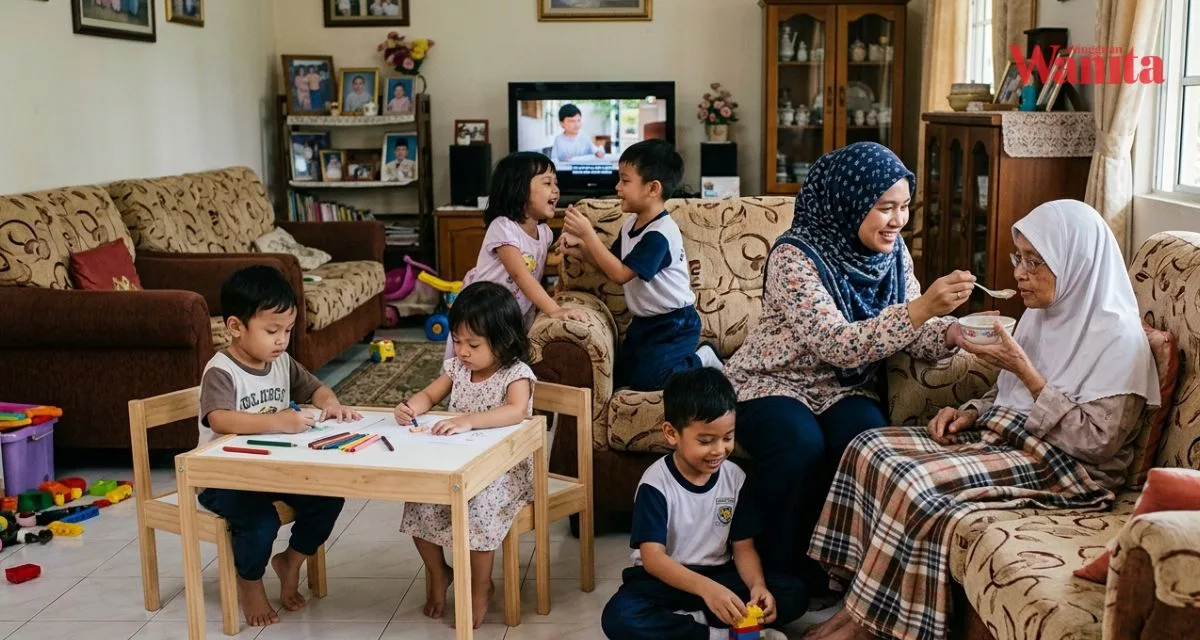 Nasib Generasi Sandwich, Tersepit Antara Jaga Anak & Ibu Ayah Yang Sudah Tua