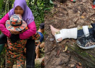 Kegembiraan Mendaki Bertukar Jadi Detik Cemas, Wanita Patah Kaki Ketika Naik Ke Puncak Pine Tree Hill Kegembiraan Mendaki