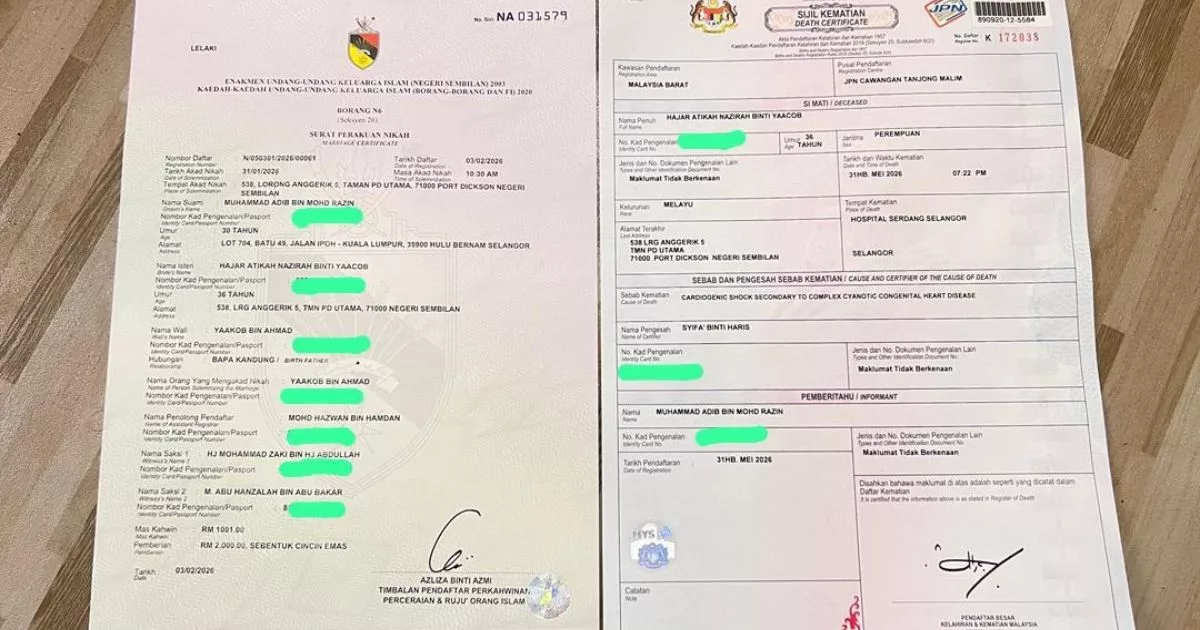 Isteri Meninggal Dunia Ketika Hamil, Suami Hanya Bahagia Berumah Tangga Empat Bulan