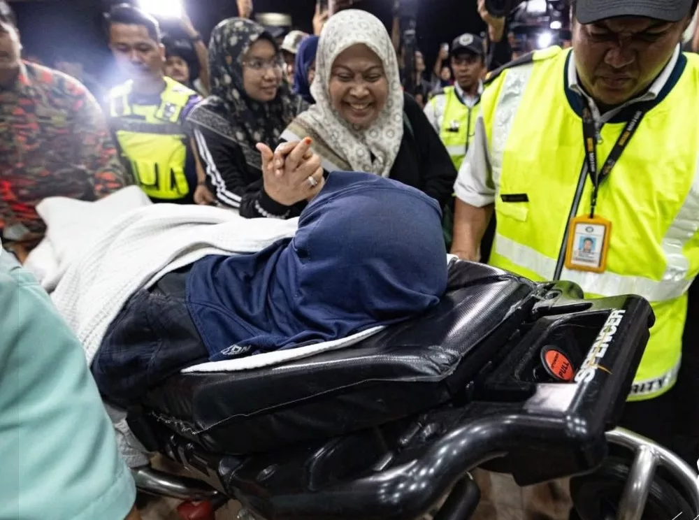 15 Hari Hilang Di Hutan, Ini Luahan Suami Jaslinda Saludin Selepas Isterinya Dijumpai