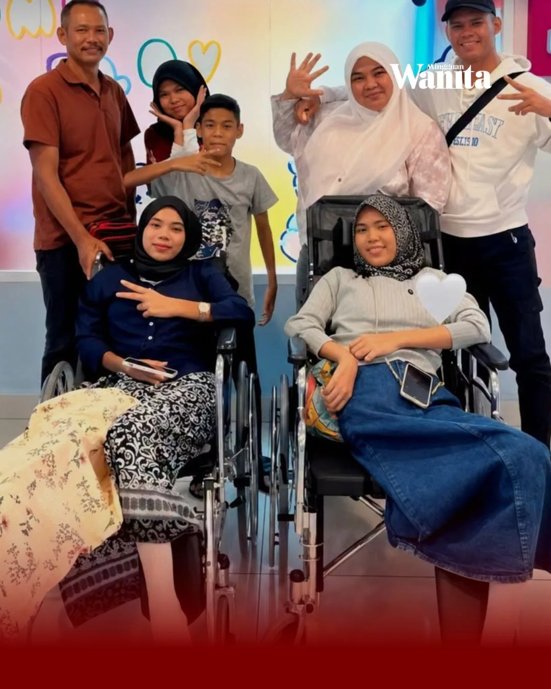 Dua Beradik Hilang Kaki Kanan, Bangkit Berniaga Cendol Demi Abah