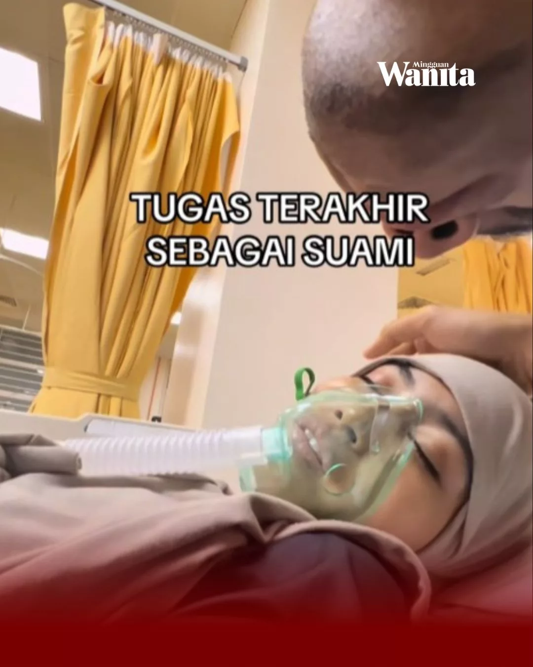 Isteri Kanser Tahap Akhir, Sebak Melihat Detik Suaminya Bimbing Dengan Kalimah Tauhid