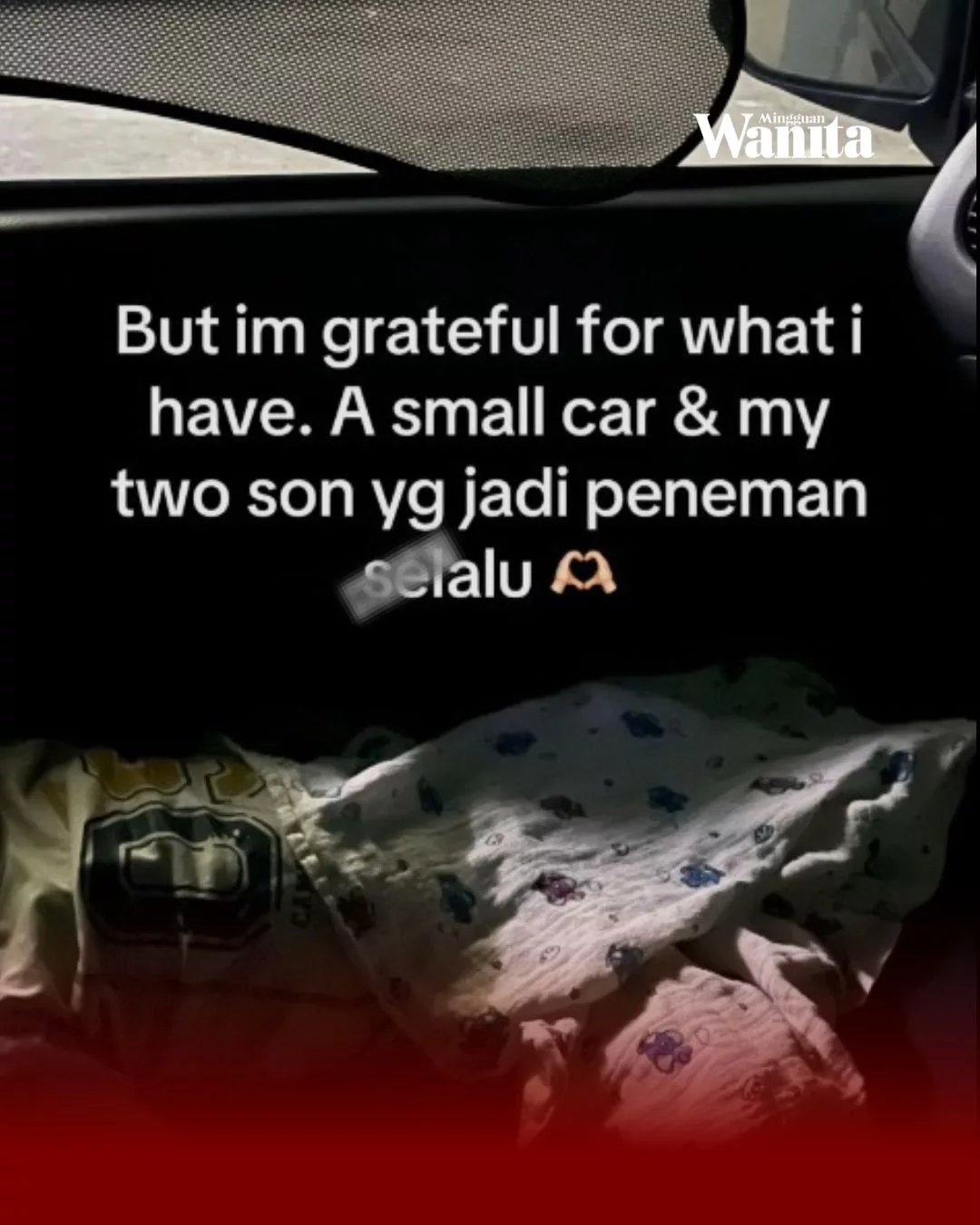 Ibu Tunggal Tinggal Dalam Kereta Hargai Bantuan, Tapi Memilih TIDAK Untuk Dijadikan Pasangan Hidup 6 Ibu Tunggal Tinggal Dalam Kereta Hargai Bantuan, Tapi Memilih TIDAK Untuk Dijadikan Pasangan Hidup