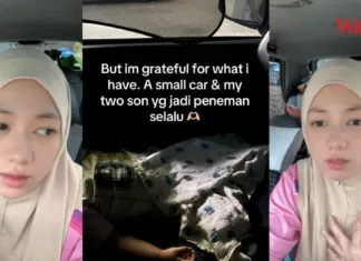 Ibu Tunggal Tinggal Dalam Kereta Hargai Bantuan, Tapi Memilih TIDAK Untuk Dijadikan Pasangan Hidup Ibu Tunggal