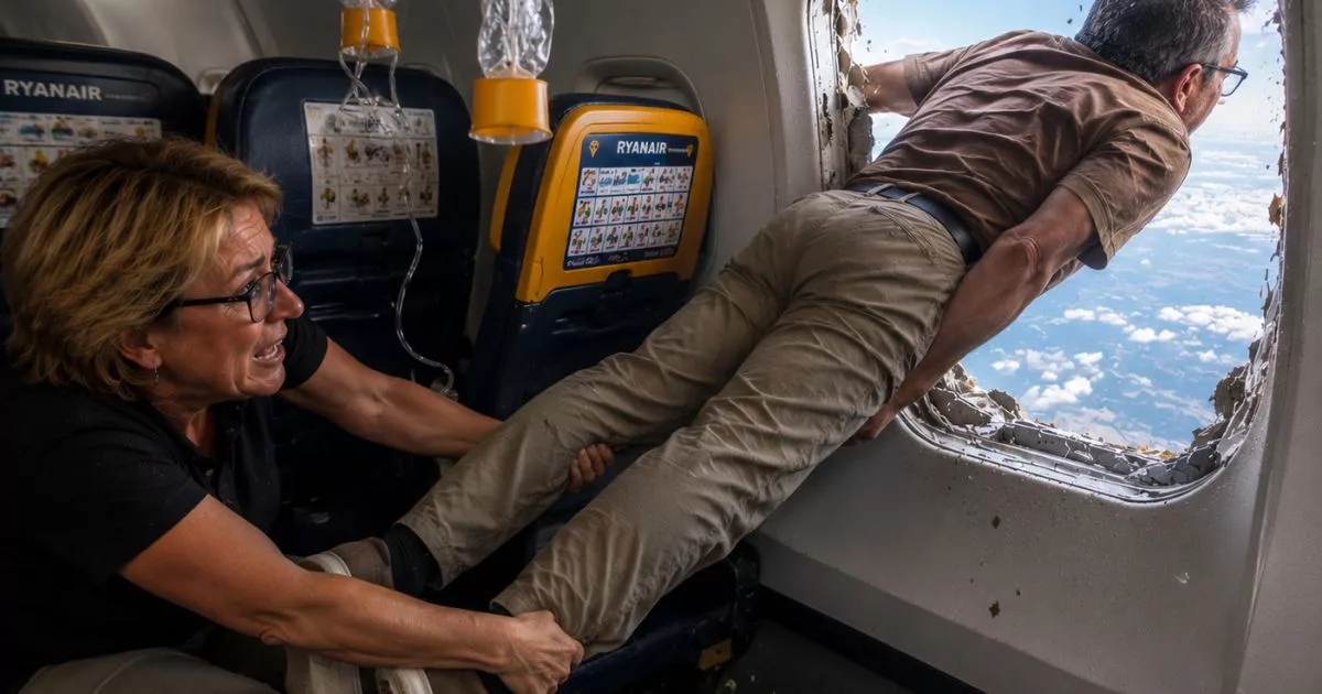 Tragedi Pesawat Ryanair: Penumpang Hampir Tercampak Keluar Pada Ketinggian 20,000 Kaki, Isteri Pegang Kaki Suami Selamatkan Nyawa 9 Tragedi Pesawat Ryanair: Penumpang Hampir Tercampak Keluar Pada Ketinggian 20,000 Kaki, Isteri Pegang Kaki Suami Selamatkan Nyawa