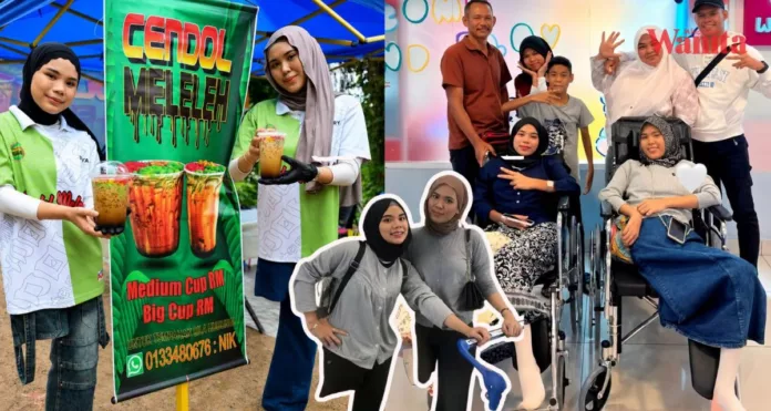Dua Beradik Hilang Kaki
