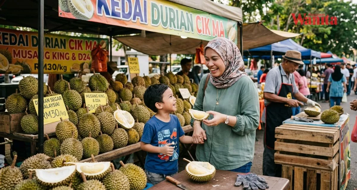 Kasih Seorang Ibu, Sanggup Tebalkan Muka Berhutang Demi Sebekas Durian