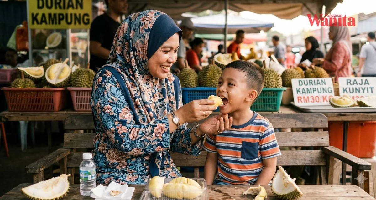 Kasih Seorang Ibu, Sanggup Tebalkan Muka Berhutang Demi Sebekas Durian
