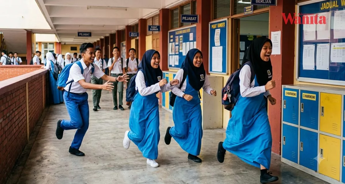 Tiga Pelajar Dikejar Rakan Guna Pis*u Pemotong Daging, Mujur Guru Sempat Rampas Senjat*nya