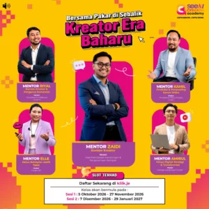 seeNI Creator Academy Buka Peluang Jadi Content Creator, Semua Orang Boleh Bermula