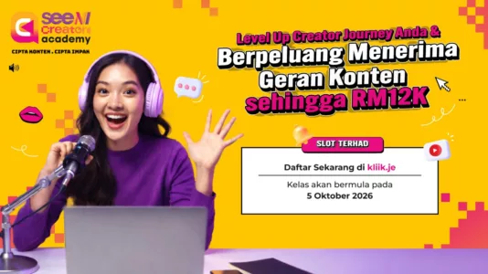 seeNI Creator Academy Buka Peluang Jadi Content Creator, Semua Orang Boleh Bermula