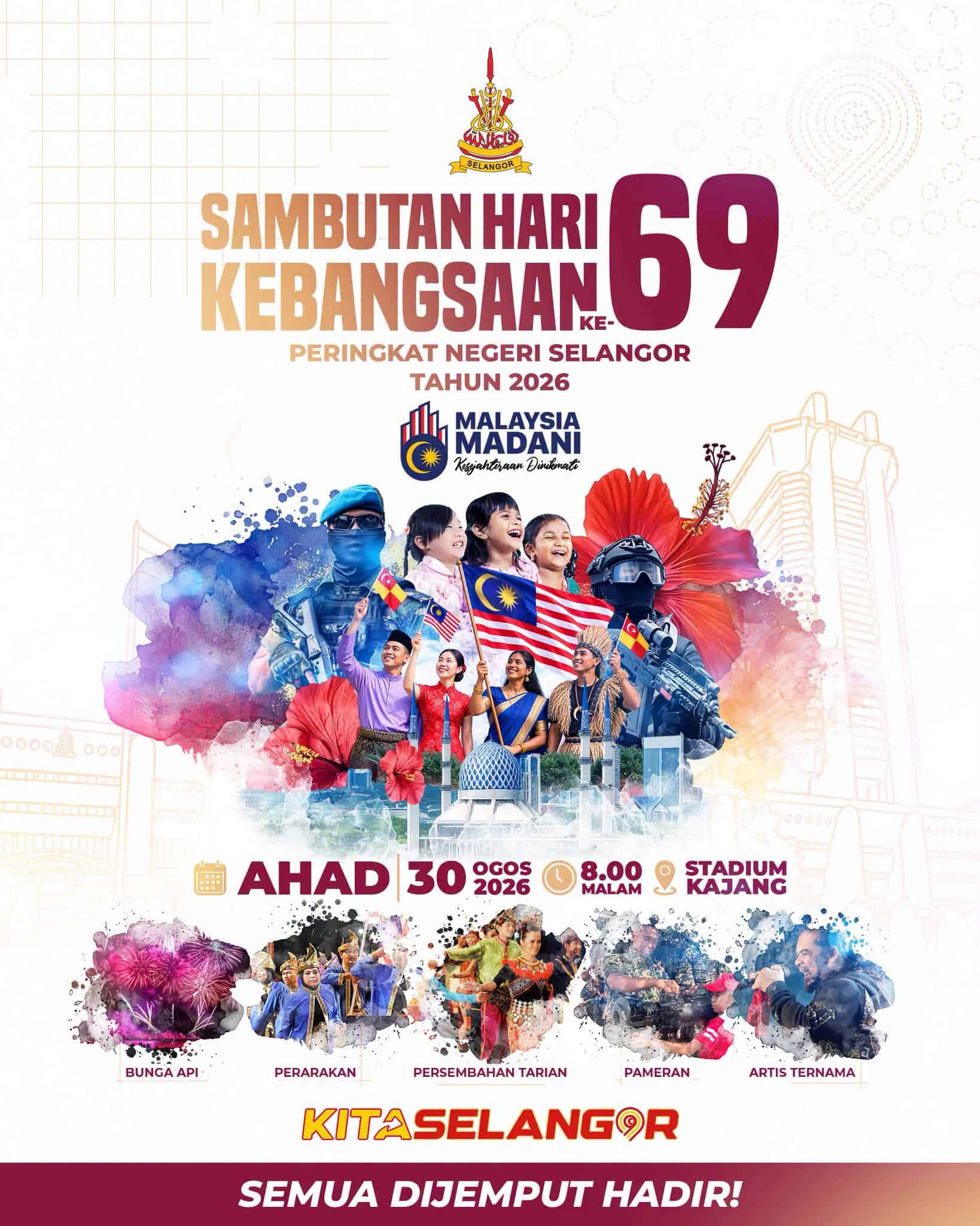Tempat Sambut Ambang Merdeka 2026 Setiap Negeri, Jom Meriahkan!