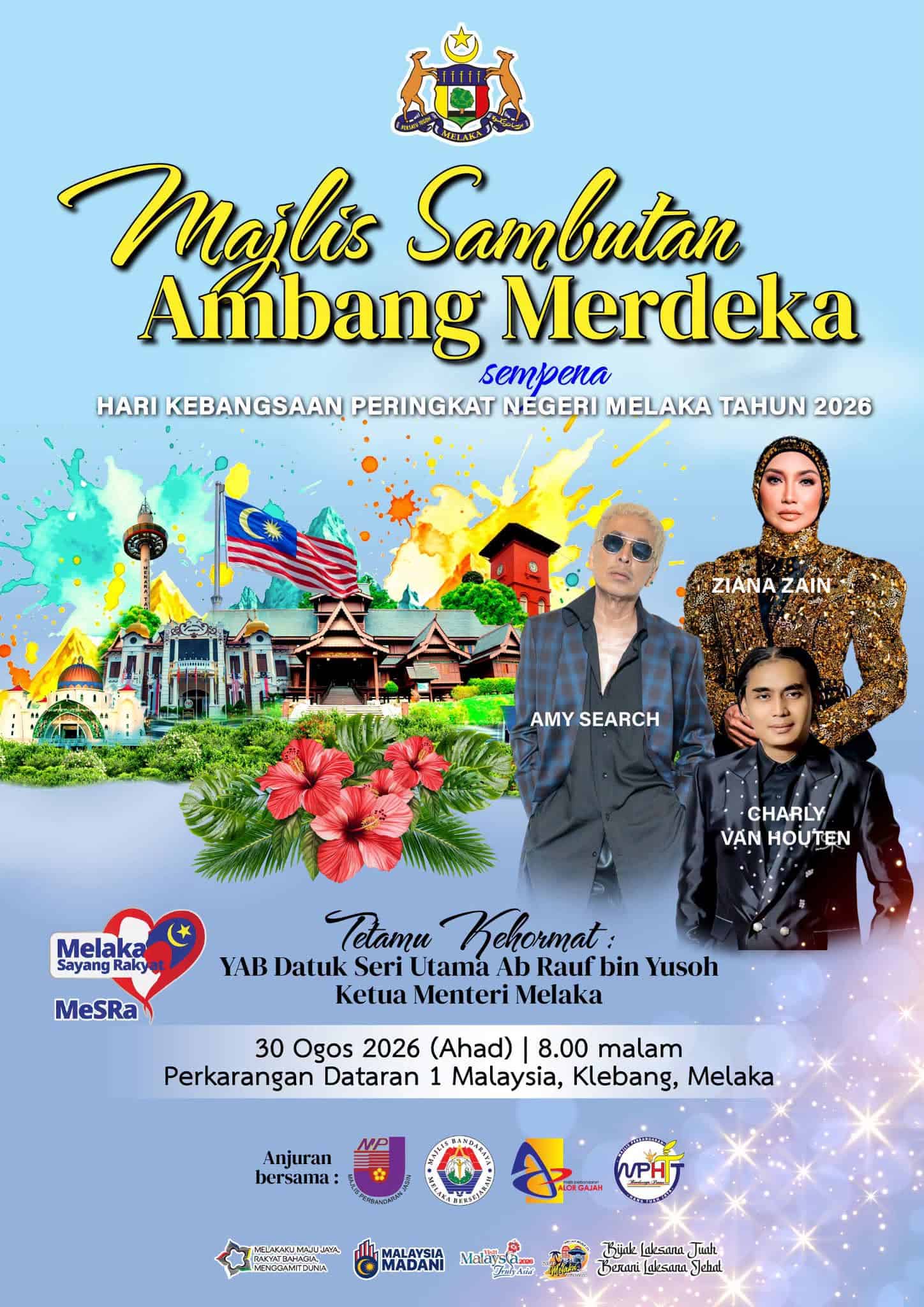 Tempat Sambut Ambang Merdeka 2026 Setiap Negeri, Jom Meriahkan!