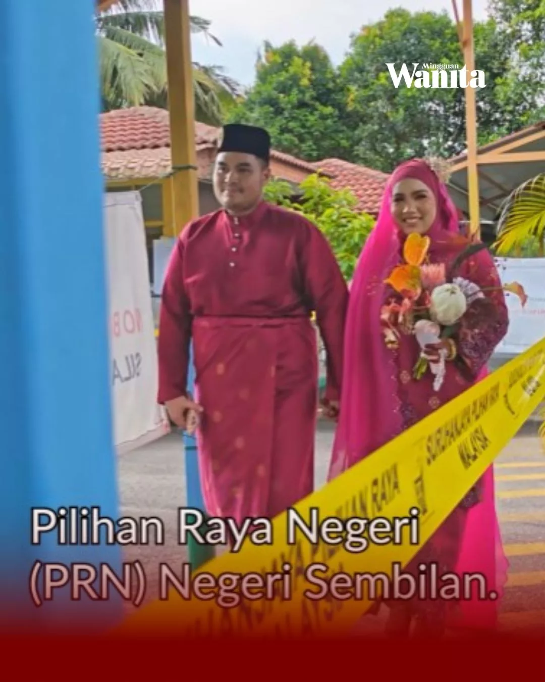 Pengantin Perempuan Mengundi, Sempat Luangkan Masa Tunaikan Tanggungjawab 7 Pengantin Perempuan Mengundi, Sempat Luangkan Masa Tunaikan Tanggungjawab