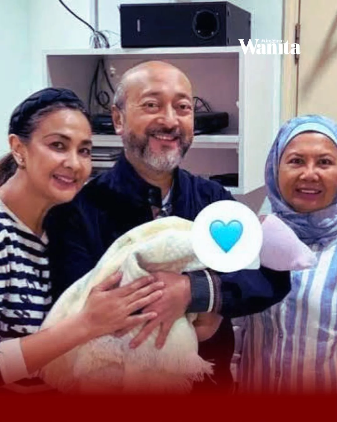 Tun Dr Mahathir Dapat Cicit Pertama, Ally Mukhriz Selamat Bersalin Bayi Lelaki