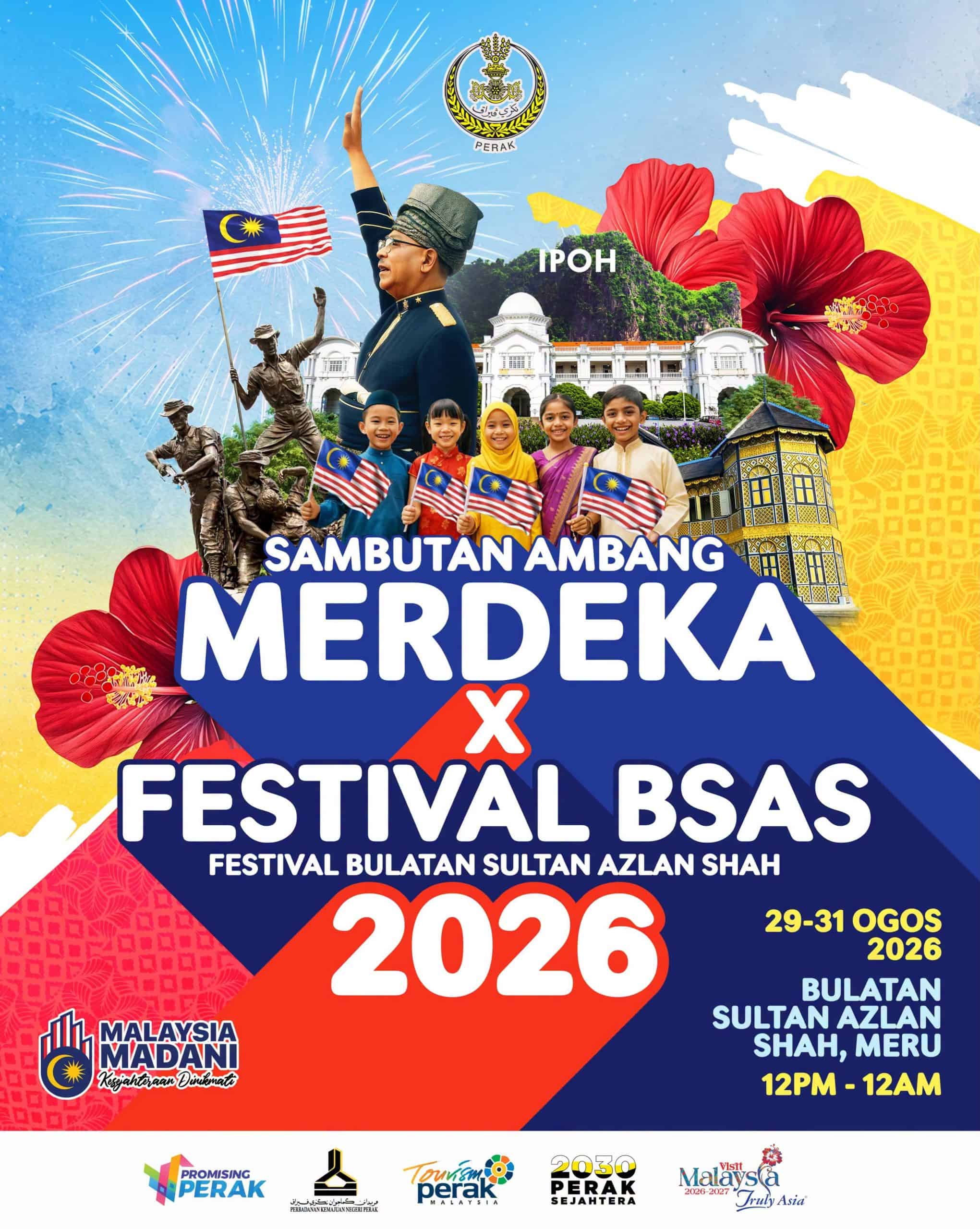 Tempat Sambut Ambang Merdeka 2026 Setiap Negeri, Jom Meriahkan!