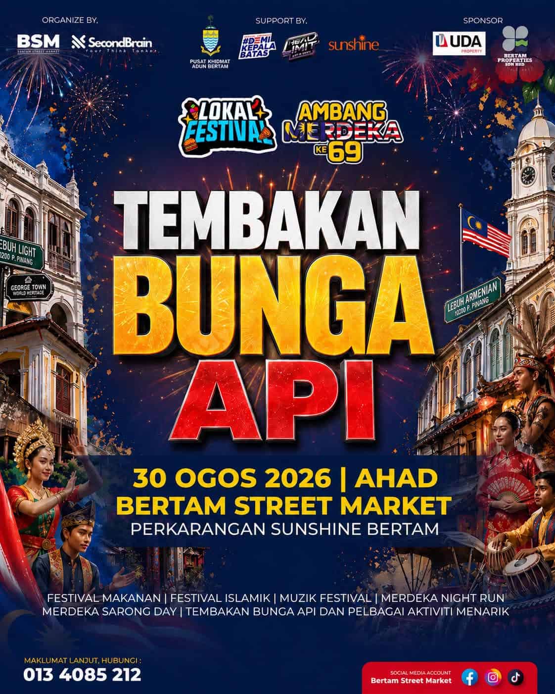 Tempat Sambut Ambang Merdeka 2026 Setiap Negeri, Jom Meriahkan!