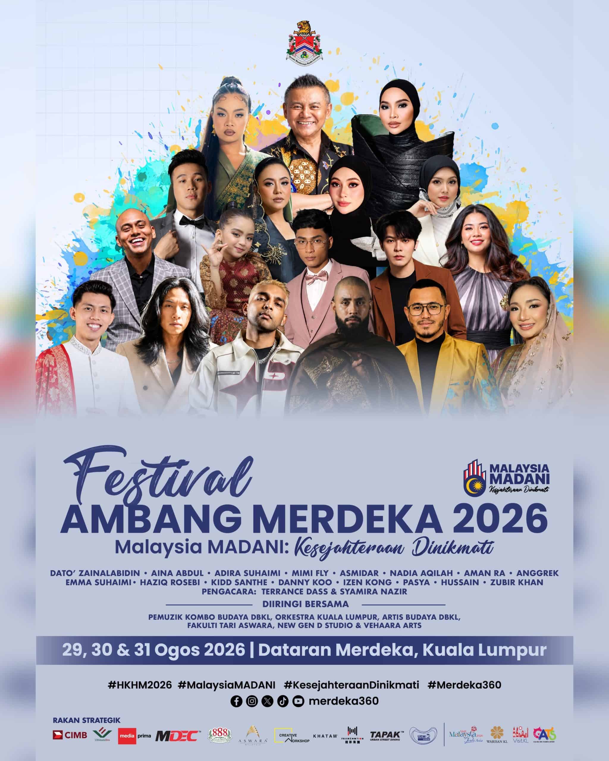 Tempat Sambut Ambang Merdeka 2026 Setiap Negeri, Jom Meriahkan!