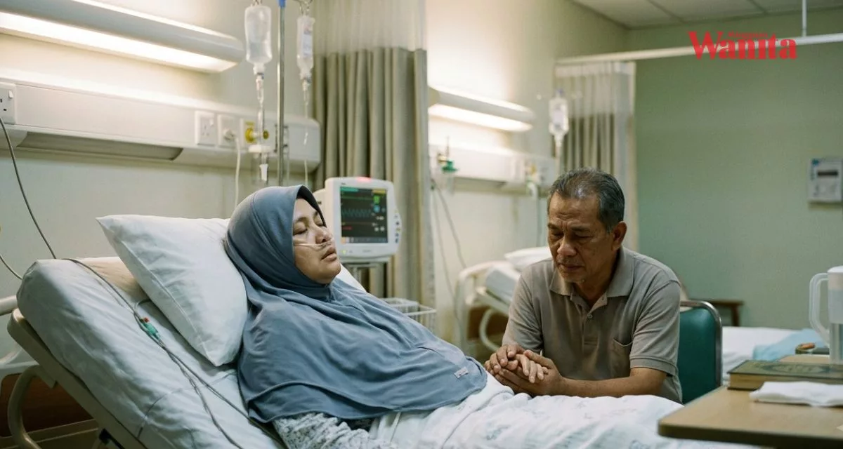 Pergi Bertemu Pencipta Selepas Tiga Hari Tak Sedarkan Diri, Suami Tunaikan Hasrat Isteri Mahu Derma Organ
