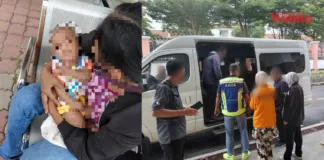 Ibu Muda Ditangkap