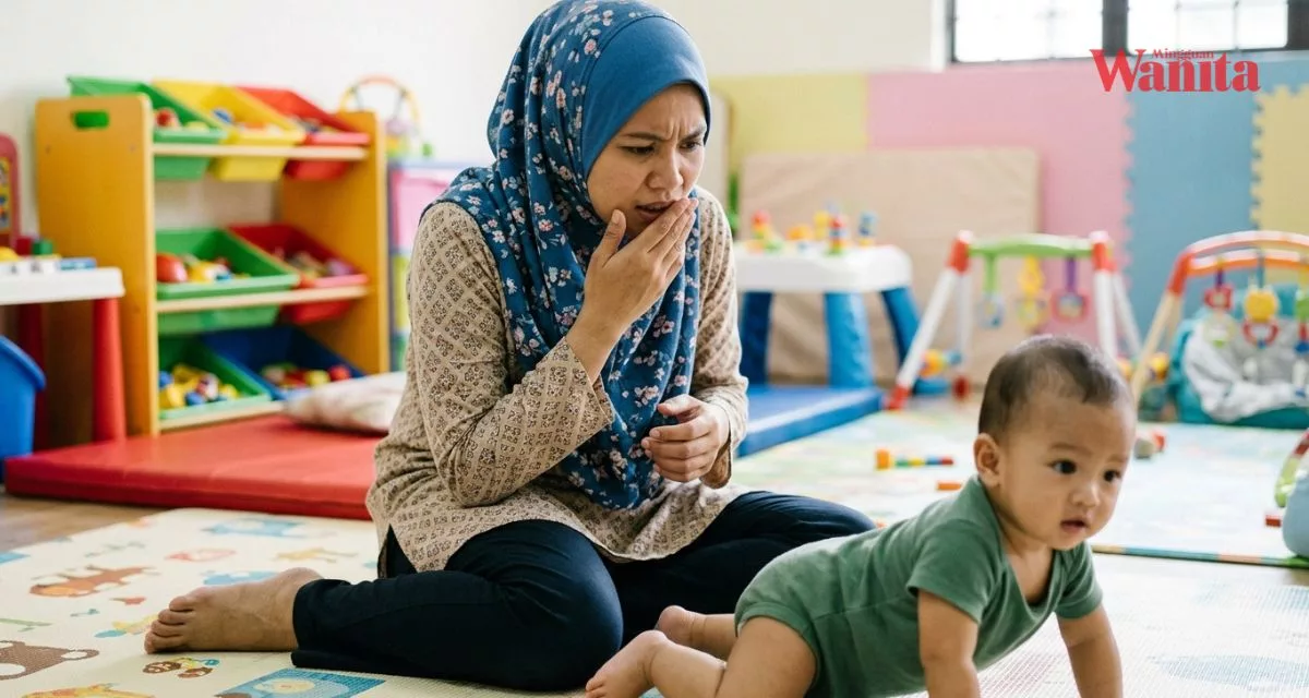 Pengasuh Cubit Bayi Perempuan Sampai Lebam, Didenda RM2000!