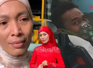 Suami Amyza Aznan Kritikal, Ditidurkan Sebab Sesak Nafas Suami Amyza Aznan