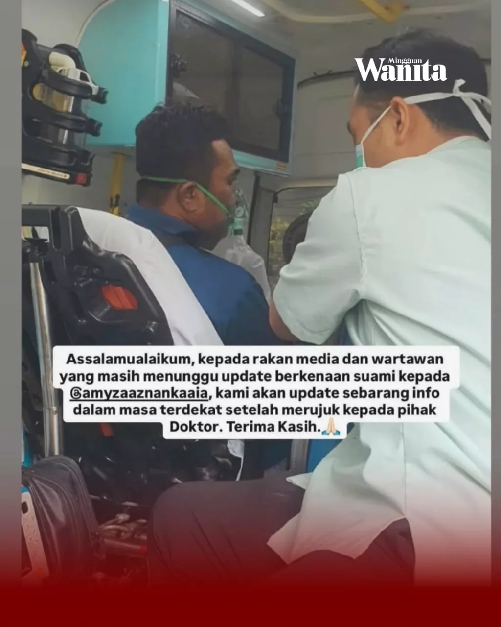 Anak Amyza Aznan Berkongsi Situasi Terkini Kesihatan Bapa, "Ayah Masih Kritikal Tapi Stabil..." 9 Anak Amyza Aznan